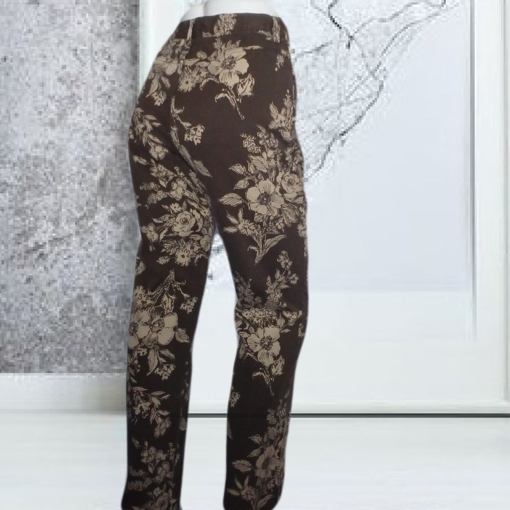 Ralph Lauren High Rise Brown Pants Size 8